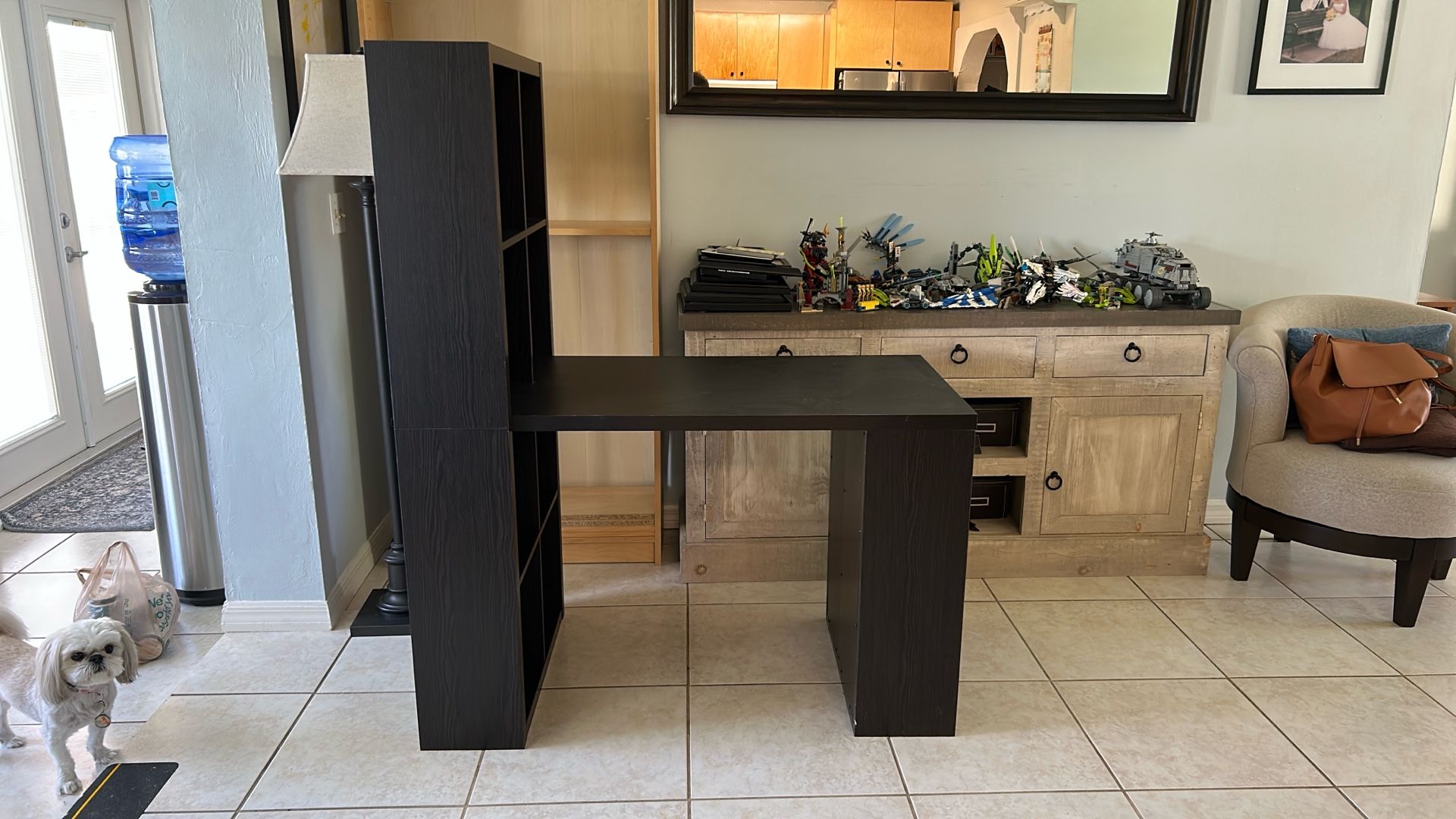 Desk With Built In Bookshelf