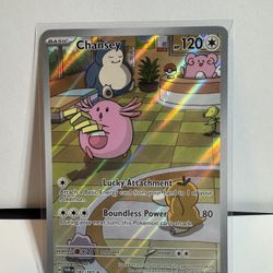 Chansey Pokemon Card