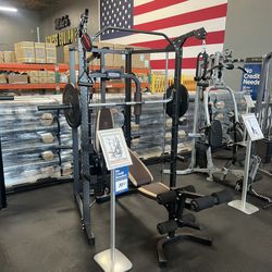 Marcy SM-4008 4008 Smith Machine Squat Rack Olympic Bench Plus Many Other Options In Store!