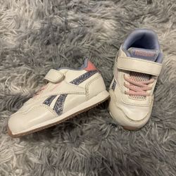 Reebok Toddler Girl's White Sneakers