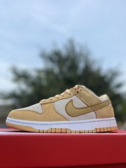 Nike Dunk Low Celestial Gold Suede.  Women’s 7.5/Men’s 6