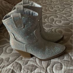 Rhinestone Boots 