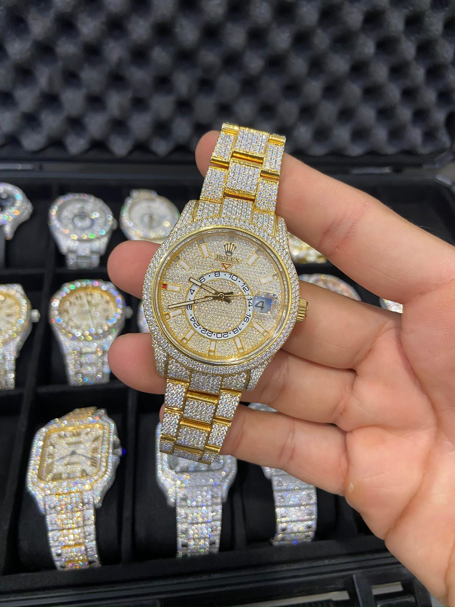 moissanite Vvs watches