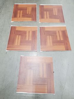 Flooring peel and stick vinyl water resistant 600 square feet new