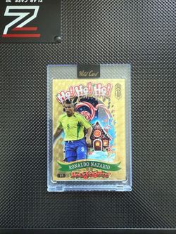 Ronaldo Nazario Wild Card Holiday Hits 1/1 Trading Card