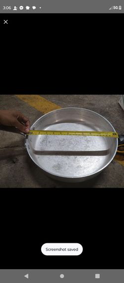 Cash only - 5 Qt 12" Eagleware Commercial Skillet