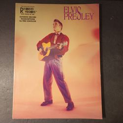1st Edition 1989 Hal Leonard Elvis Presley Guitar Recorded Versions Tab Music Songbook