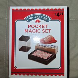 NEW pocket magic kit with 4 tricks $2 FIRM