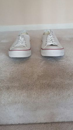 Mens White Converse
