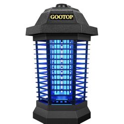 GOOTOP Bug Zapper Outdoor, Mosquito Zapper, 3 Prong Plug in Electric Fly Zapper, Mosquito Killer, Fly Traps, Flying Insects Zapper