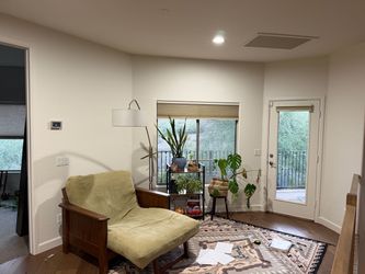 Wide Chair, pulls out into single bed