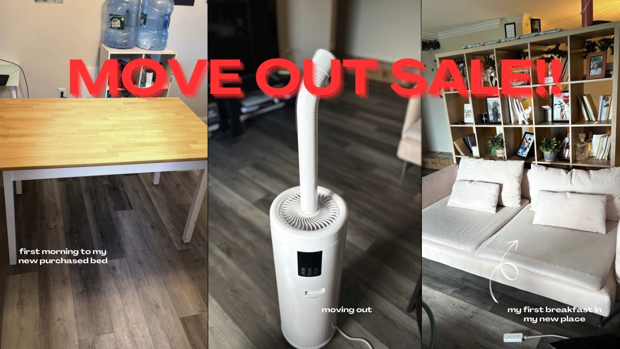 Moving Out Sale – Bundle Deals Available! 