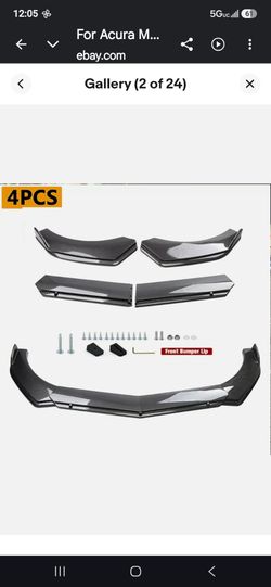 Acura MDX bumper lip spoiler kit