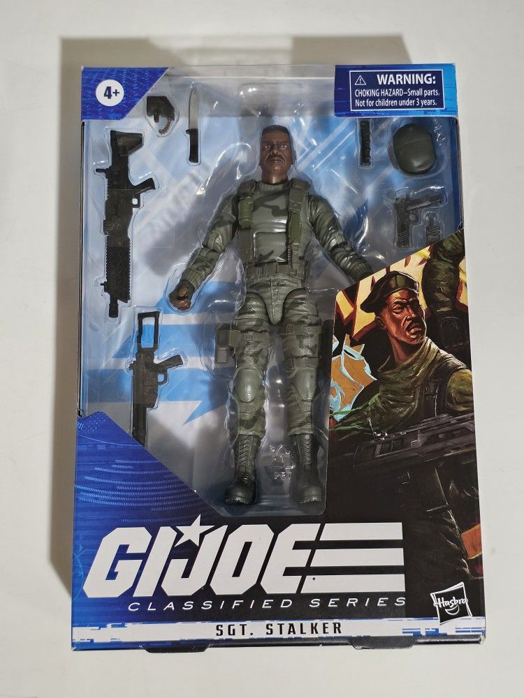 G.I. Joe Classified Series Sgt. Lonzo Stalker Wilkinson 6" Action Figure HABRO '22