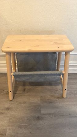 Stool with Storage. Scandinavian Furniture. 
