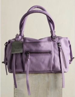 NWT Free People We the Free Baby Emerson Tote Bag LILAC Purple Sold Out
