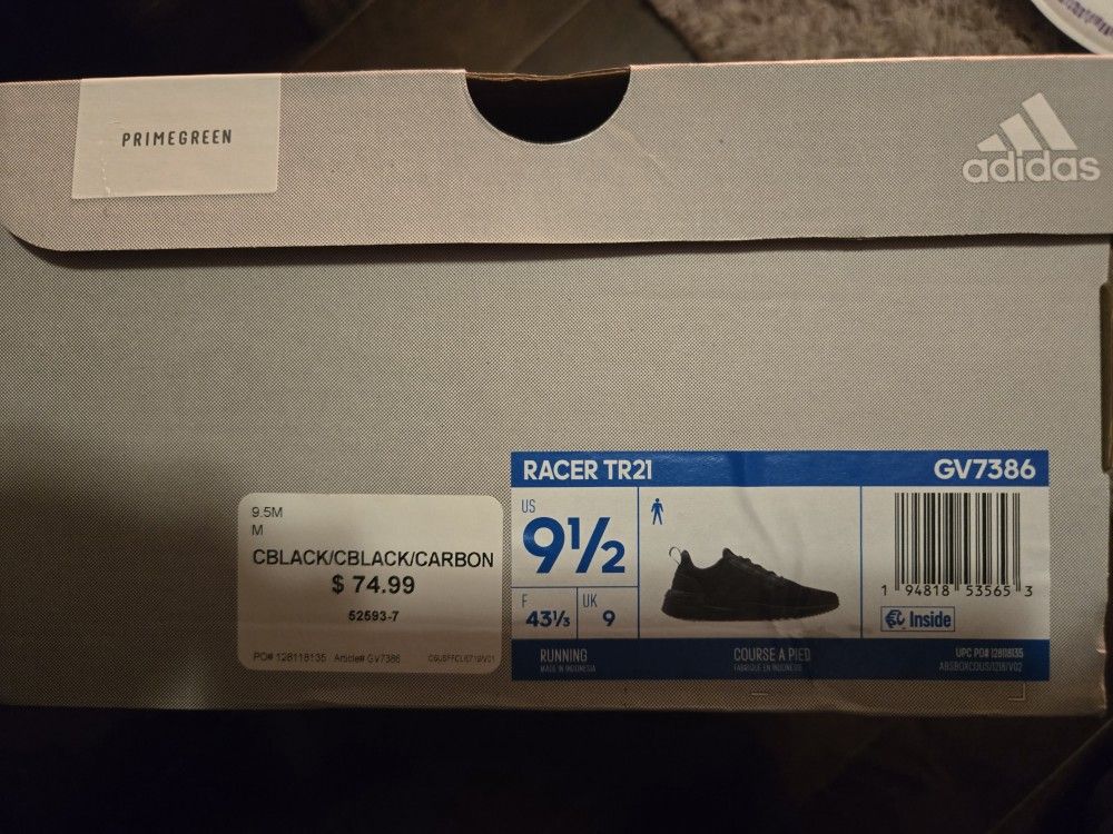 Men's 9.5 Adidas