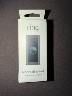 Ring Video Doorbell Wired price is firm