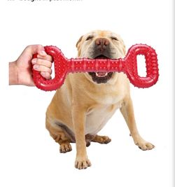 Red Rubber Dog Chew Toy