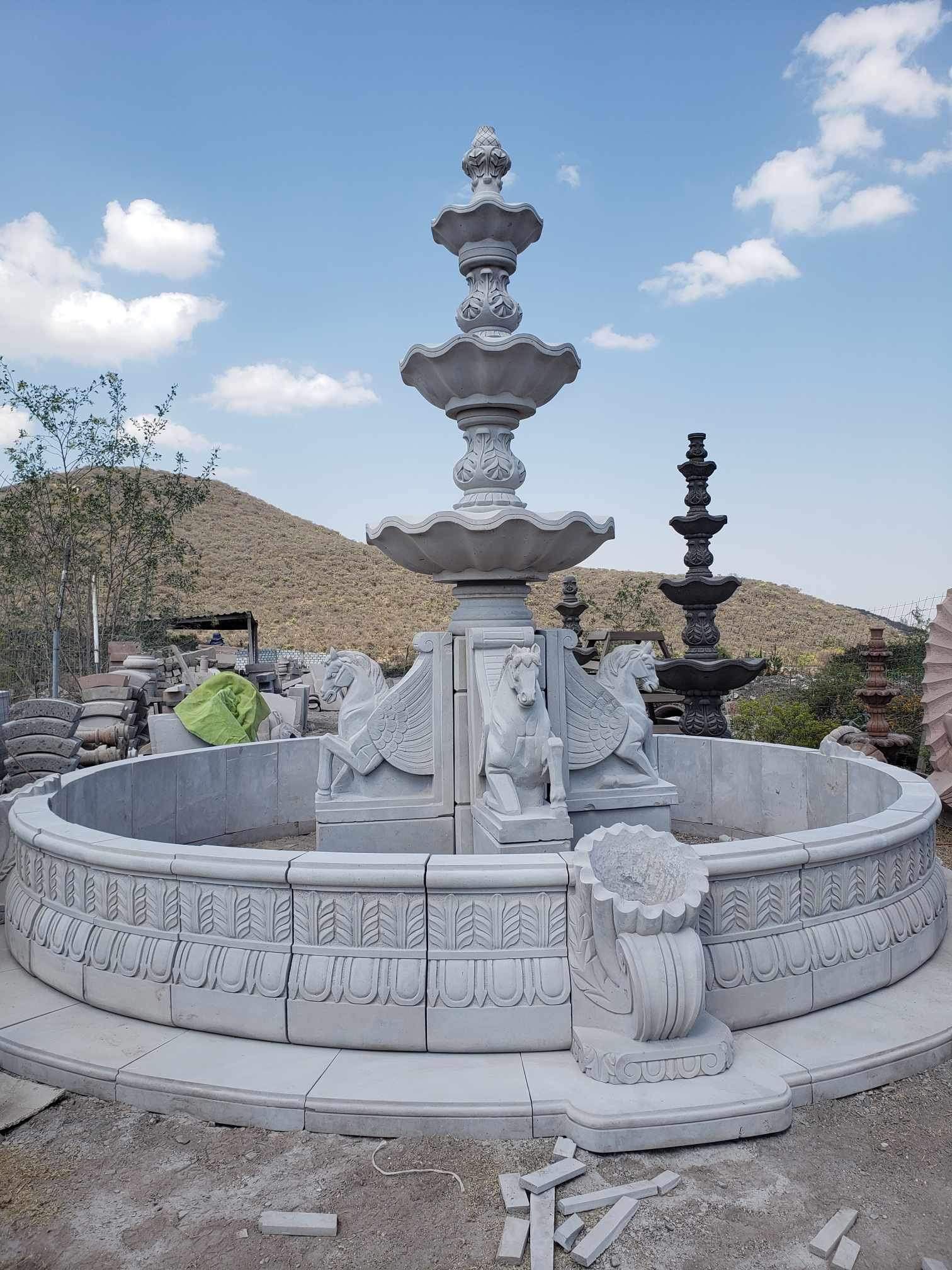 Fuente De Cantera Por Orden Diferentes Medidas