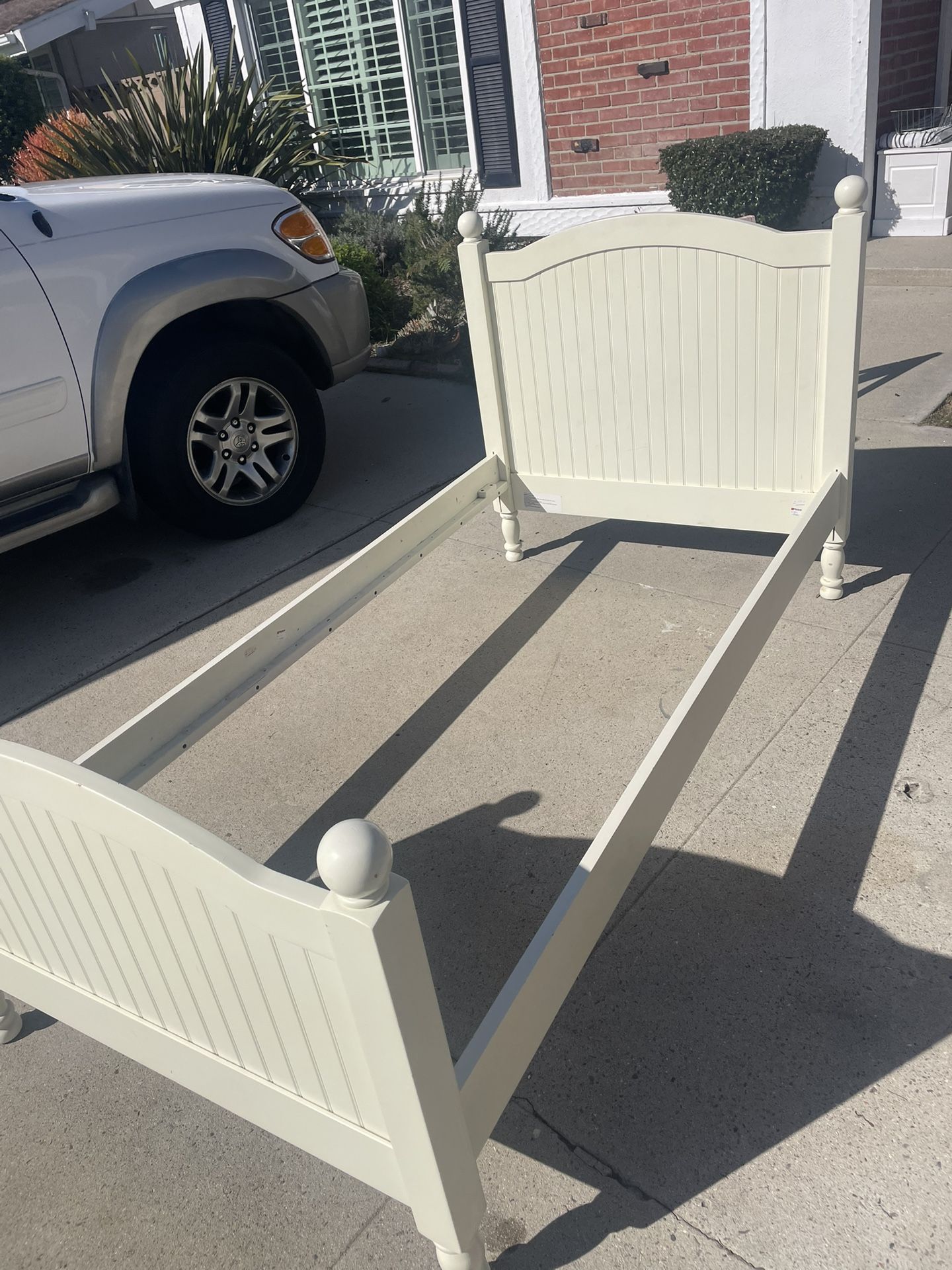 Pottery Barn Twin Bed Frame