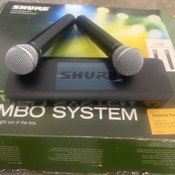 BLX288/pg58 Sistema vocal dual inalámbrico con dos pg58 está nuevo sin uso   Código: BLX288/pg58