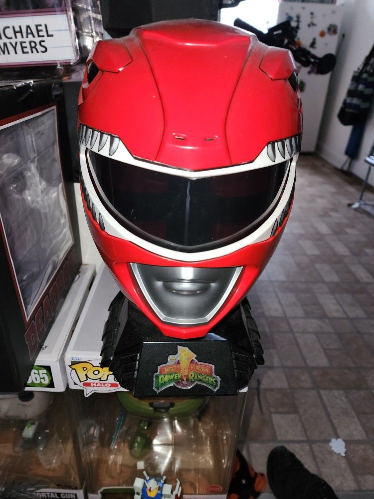 Robber Red Power Ranger Original Red Power Ranger Helmet