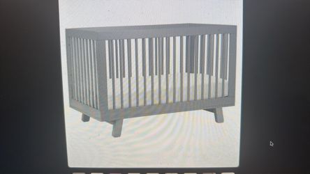 Babyletto Hudson 3 in 1 convertible crib grey