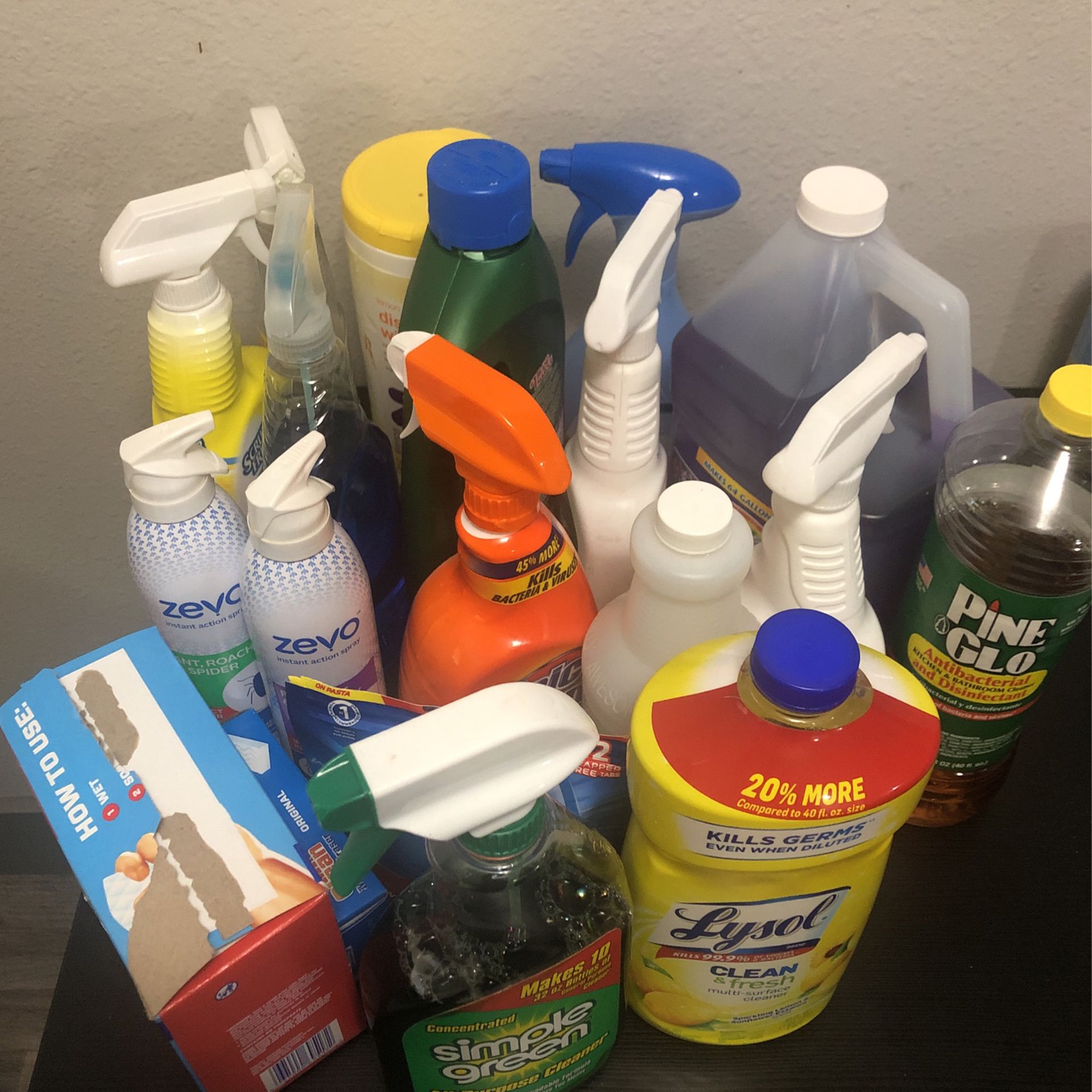 FREE CLEANING SUPPLIES