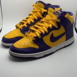 Nike Dunk High Lakers