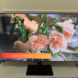 55" Samsung Tv With Remote Almost New