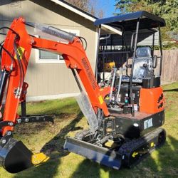 Brand New Kubota Powered Diesel Engine Mini Excavator 