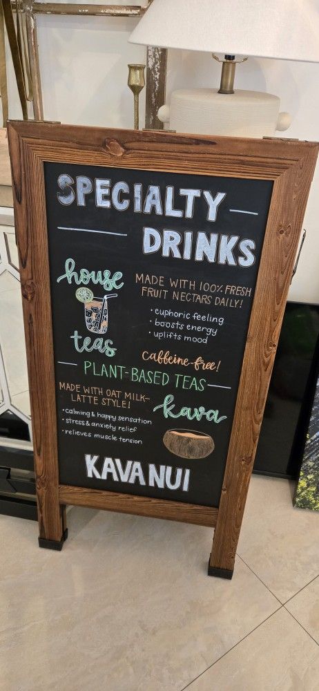 Chalk Board Double Sided