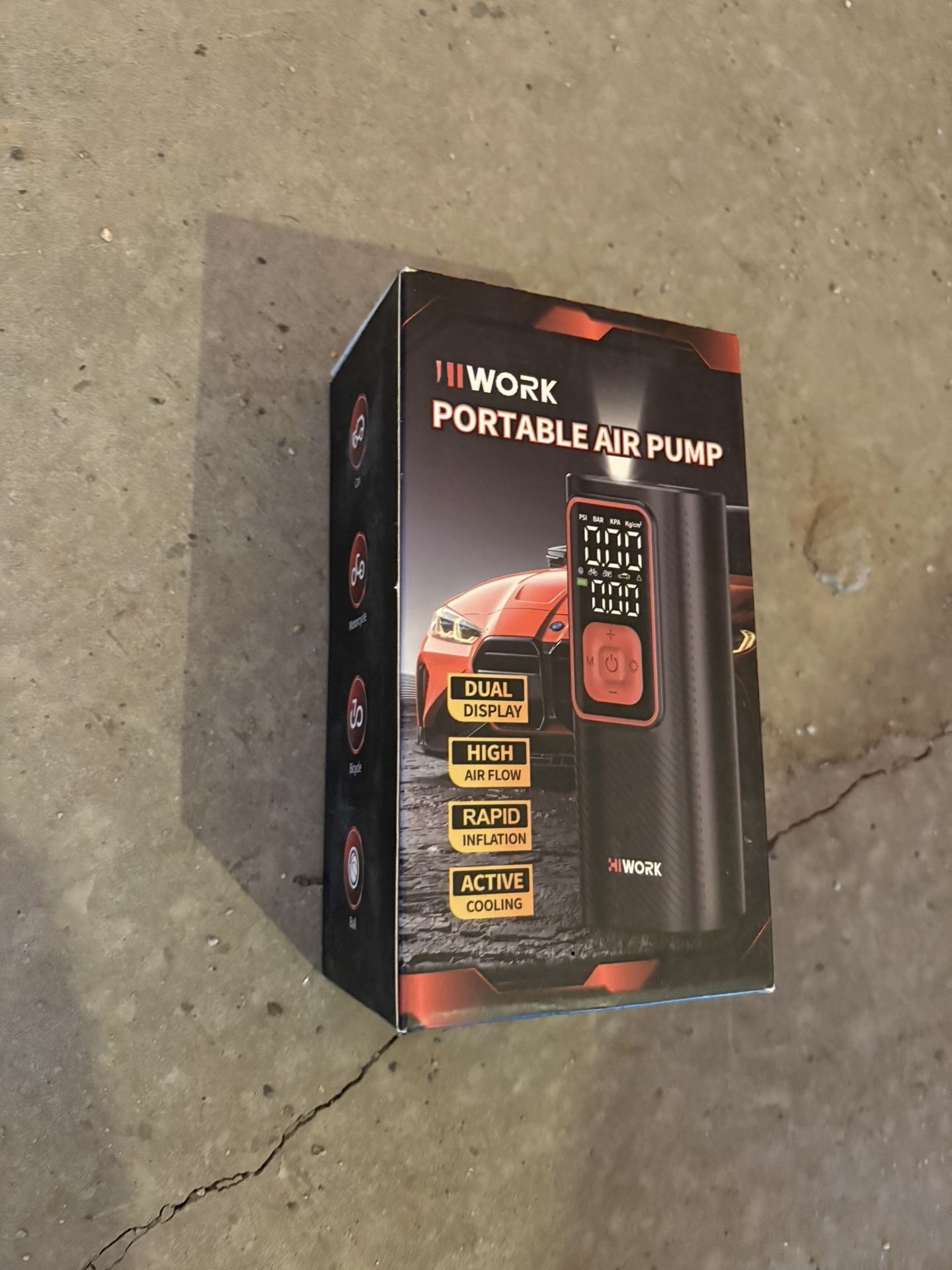 Air tire compressor