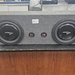 Audiopipe 10" Truck Subs. 42.5" X 12.1" ASK FOR RYAN. #4(contact info removed)-07