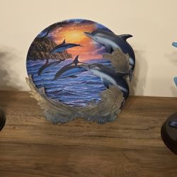 Dolphin decor set (SOLD as Set)