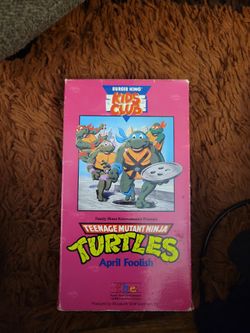 Teenage Mutant Ninja Turtles April Foolish (VHS, 1990) 