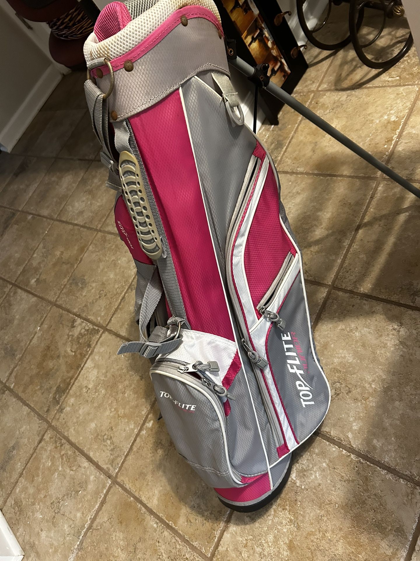 Top Flight Junior Golf Club With Carrying Bag