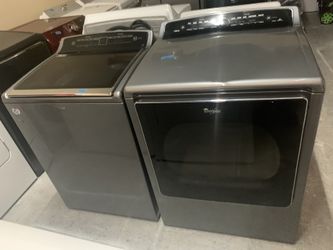 Stainless Stell Washer And Dryer