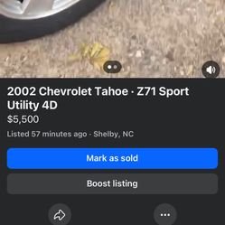 2002 Chevrolet Tahoe