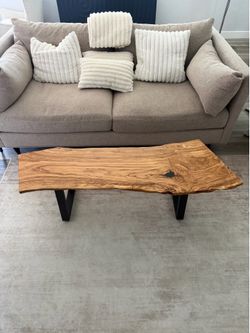 Live Edge Coffee Table