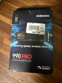 Samsung 990 Pro 4TB NVME SDD