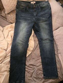 MENS LIKE NEW JEANS SIZE 36 USED ONCE SEE PICS PERFECT