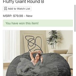 bean bag chair no stuffing 