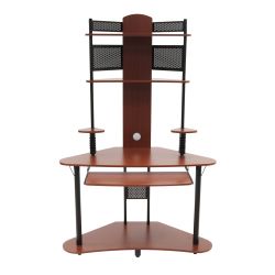 Arch. Tower corner computer desk