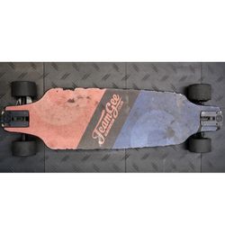 Teamgee To The Limit Motorized Electric Skateboard Red Blue + Charger & Remote Outdoor Sport Kids Adults