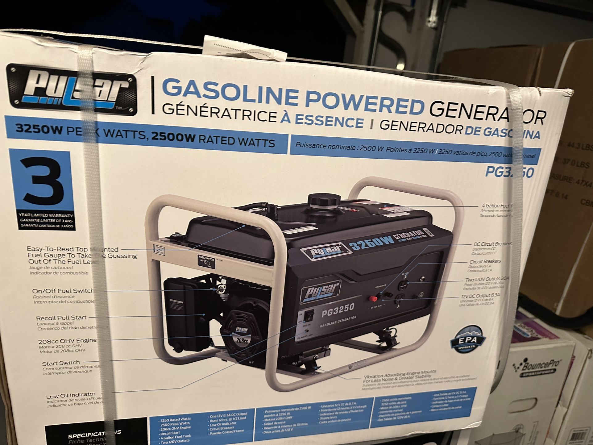 Brand NEW Generators.
