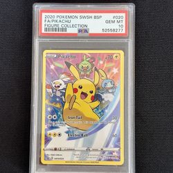 Pikachu Figure collection PSA 10
