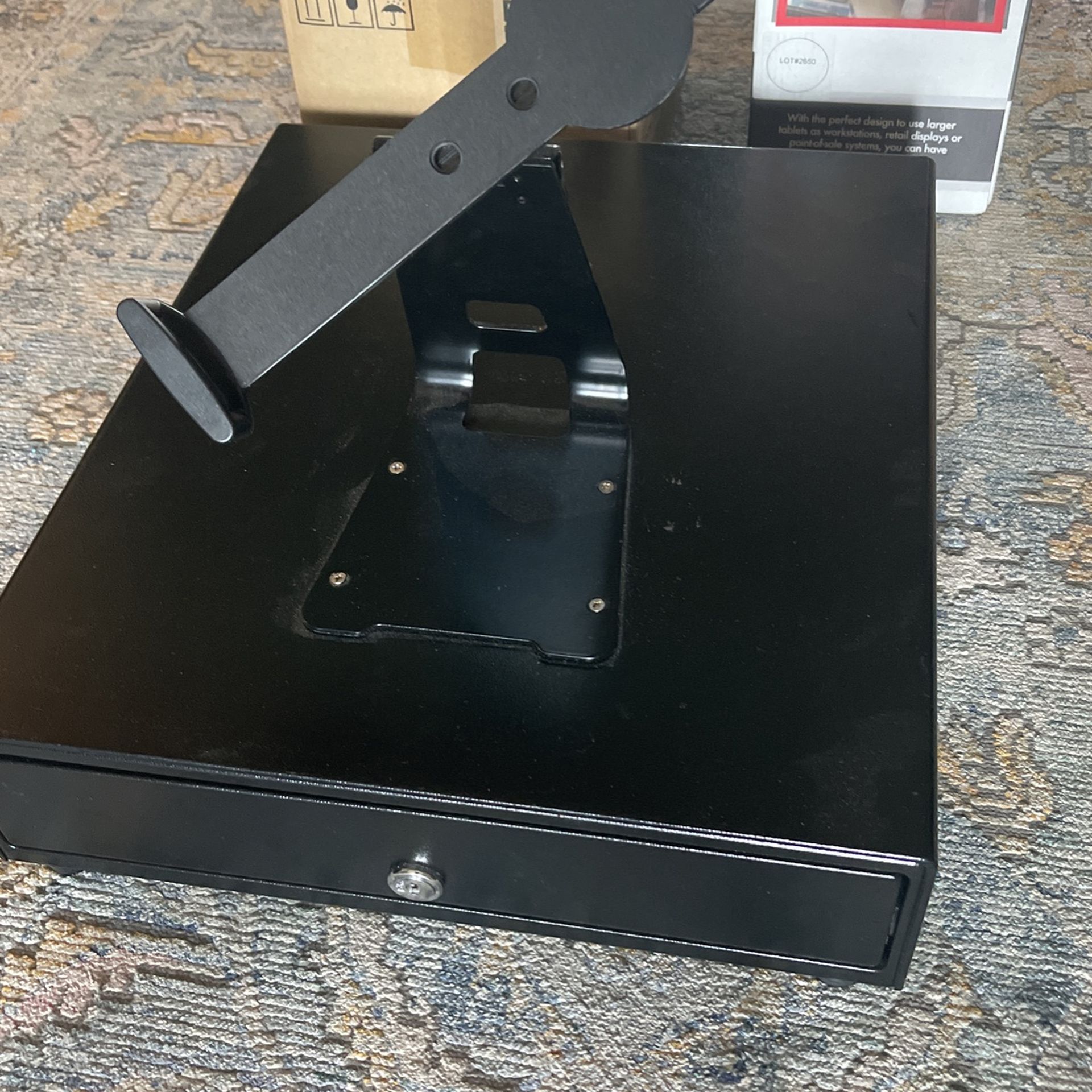 Adjustable Anti theft Stand , Cash Drawer , Epson CC Printer 