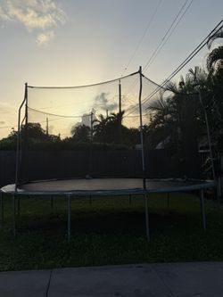FREE Large trampoline!